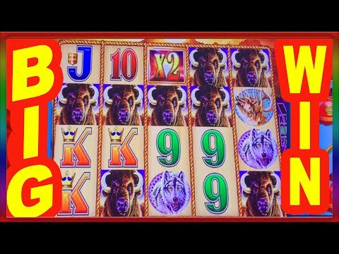 ** BIG WIN ON WONDER 4 BUFFALO GOLD ** SLOT LOVER **