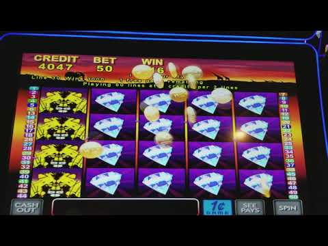 Mega win 50 lions slot