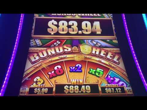 Big Win And HUGE WIN on 5 Dragons Grand Slot Machine