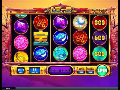 8 Treasure 1 Queen Bonus Big Win – Playtech New Slot