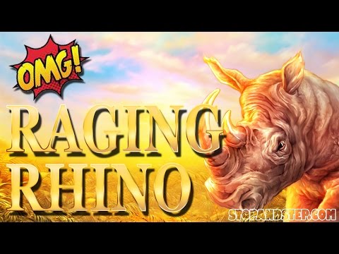 Huge MEGA Win on Raging Rhino