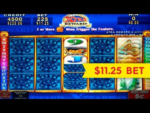 Mayan Chief Slot – $11.25 Max Bet – WHAT A REVEAL! BIG WIN!!