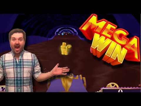 mega win! Willy Wonka Slot Machine Bonus – Chocolate River – HUGE Win!!!