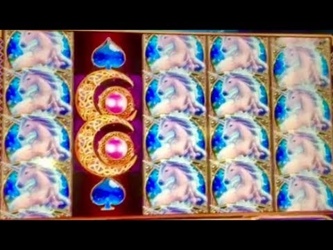 MEGA WIN BONUS!!! MYSTICAL UNICORN SLOT MACHINE!!!