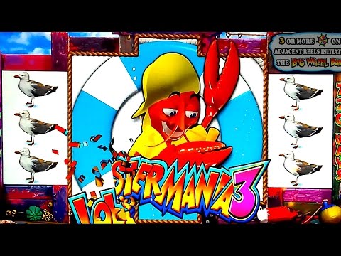 Lobstermania 3 Slot Machine *AS IT HAPPENS* Big Win Bonus!