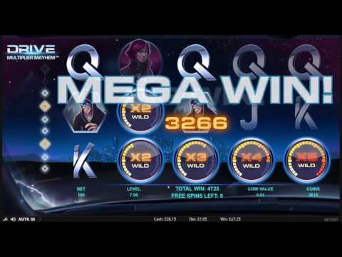 Drive Slot – Super Mega Win – NetEnt