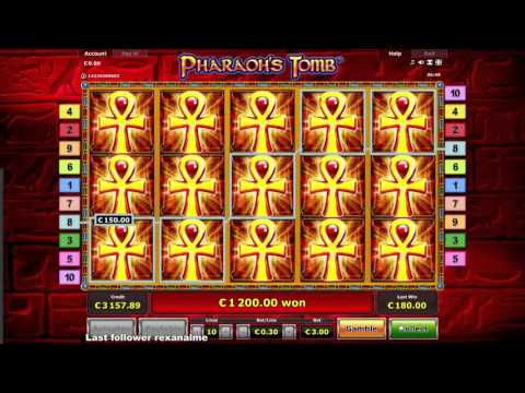 Pharaoh`s Tomb – Super Mega Win  – Jackpot