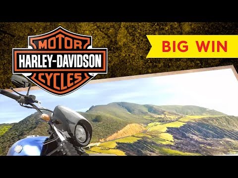 Harley-Davidson Slot – BIG WIN – All Features, AWESOME!