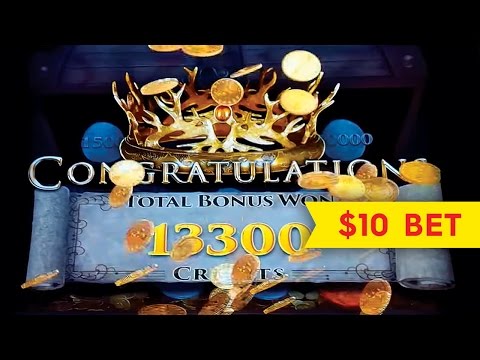 Game of Thrones Slot – $10 Max Bet – BIG WIN SESSION!