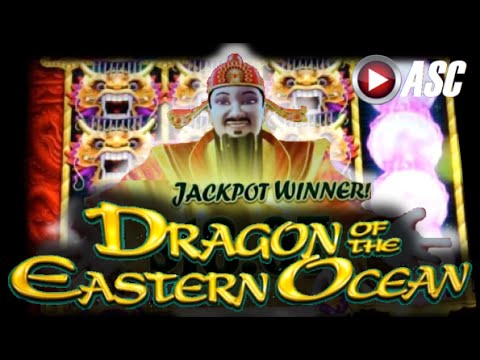 *NEW* DRAGON OF THE EASTERN OCEAN | Aristocrat – BIG WIN! Slot Machine Jackpot Feature & Line Hits