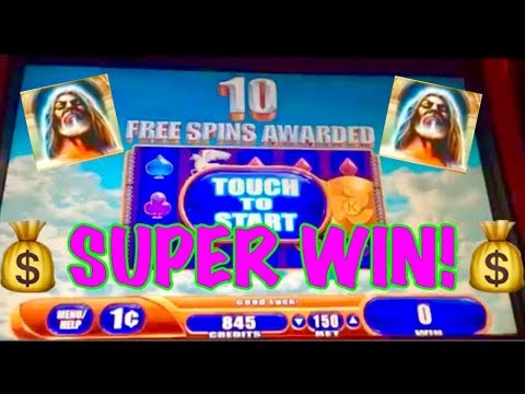 SUPER BiG WIN!!! KRONOS WMS SlOT MACHINE BONUS!!!