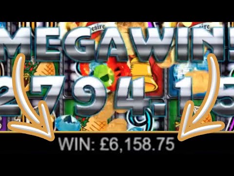 Online Slots BIG Win + £6.158,75 [CRAZY INSANE WIN]