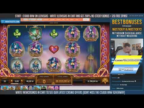 Casino Zeppelin INSANE WILD LINE   Top 5 BIG WINS   Record win on casino slot