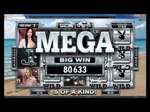 Playboy Slot Bonus Round   Mega Big Win on Sofia   Microgaming1