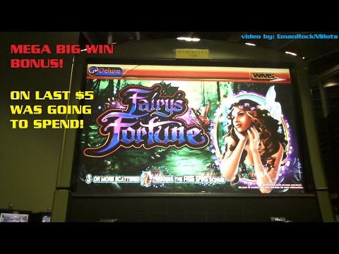 Fairys Fortune Slot Machine MEGA BIG WIN “Bankroll Saver” Bonus!!