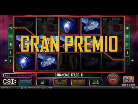 MEGA WIN CSI Slot en CasinoBarcelona.es