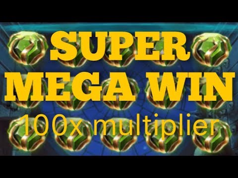 SUPER MEGA WIN on Golden Grimoire video slot