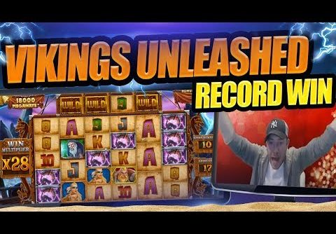 MUST SEE RECORD WIN!!!!!! NEW VIKINGS MEGAWAYS MONSTER HIT!