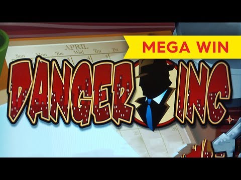 MEGA WIN! Danger Inc. Slot – LOVE IT!