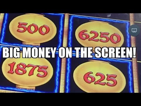 Very Big Win! Lightning Link Hold & Spin Slot Machine Happy Lantern Bonus Round $6.25 Bet Casino