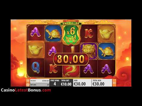 Eastern Emeralds Slot From QuickSpin (RESPINS, BONUSES, BIGWIN, MEGAWIN, SUPERBIGWIN)