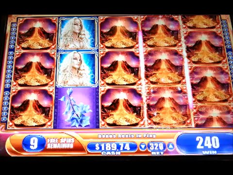 Nordic Spirit $3.20 *MAX BET* SUPER BIG WIN! Bonus WMS Slot Machine