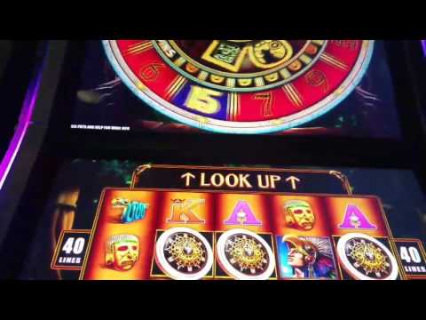 **HUGE WIN** Montezuma Slot Machine Bonus!!