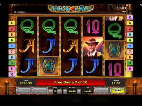 SLOTS MACHINES Book of Ra (MEGA BIG WIN) – CASINO ONLINE