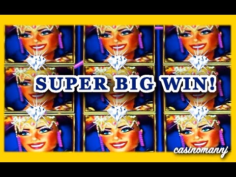 RHYTHM OF RIO & THE NYMPH **SUPER BIG WIN** – Slot Machine Bonus