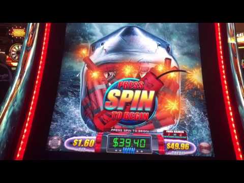 NEW SHARKNADO Slot. Live Play/bonus/features- Big Win!!