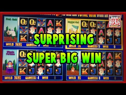 Surprising Super Big Win on THERES THE GOLD @ Max Bet by Slot Lover