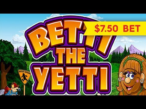 Betti The Yetti Slot – $7.50 Bet – BIG WIN SESSION!