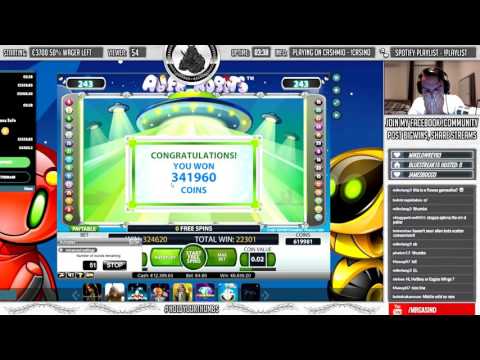 Alien Robots online slot – big win