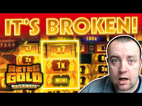 CRAZY BIG WIN on AZTEC GOLD SLOT !!!