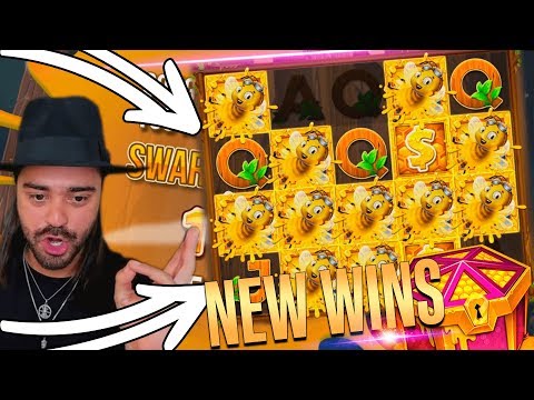 ROSHTEIN Big Win on Wild Swarm slot  – New wins on casino stream