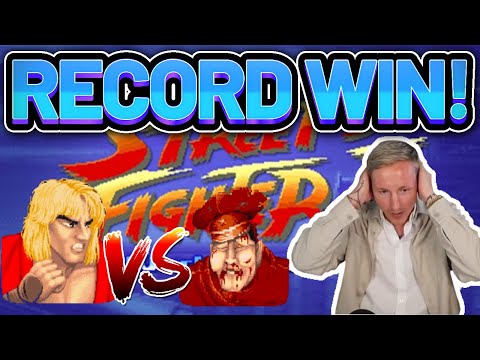 RECORD WIN! Street Fighter II BIG WIN – NEW CASINO SLOT FROM NETENT