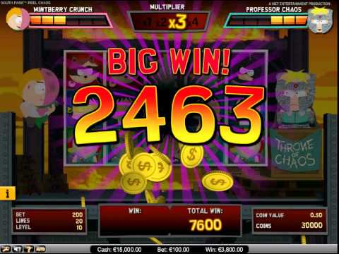 South Park: Reel Chaos – NEW SLOT MACHINE – Bonus game MEGA WIN