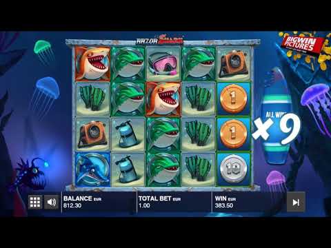 Razor Shark Slot – Free Spins MEGA WIN!