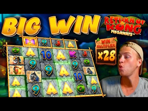 Big Win with Big Multiplier – Return of Kong Megaways