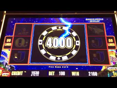 Lightning link slot machine bonus big win!