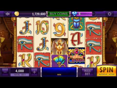 Cleopatra – O Slots 🎰 Android Gameplay Vegas Casino Slot Jackpot Big Mega Wins Spins