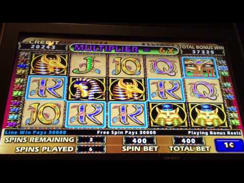 Cleopatra II Slot Machine — Big Wins — Max Bet