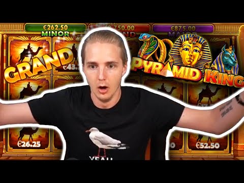 HUGE WIN on PYRAMID KING – Casino Slots Big Wins