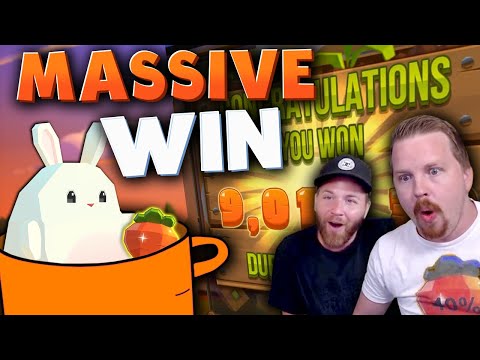 MEGA BIG WIN on Fat Rabbit!