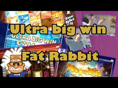 Ultra Big Mega Win on Slot Fat Rabbit from Push Gaming