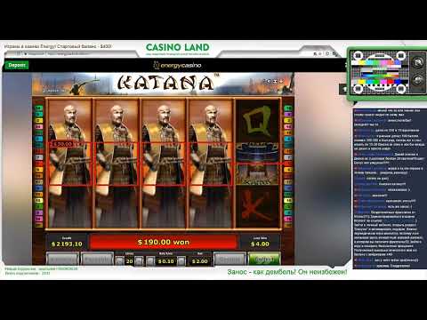 Casino Land – Huge Mega Win at Katana slot!