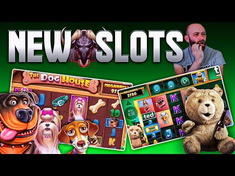 New Online Slots! Dog House Megaways, Ted Megaways, & HUGE win on Win-a-Beest!