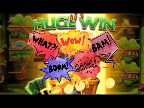 Wish upon a Leprechaun slot machine £ HUGE WIN £ on INFECTIOUS WILDS