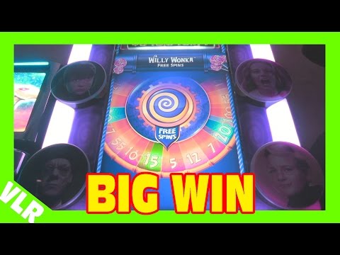 WILLY WONKA – MAX BET BIG WIN – Slot Machine Bonus