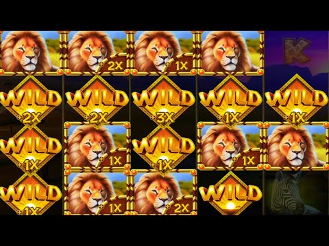 👑 Big Win Serengeti Kings 5 Scatter Bonus 💰 A Slot By Netent.